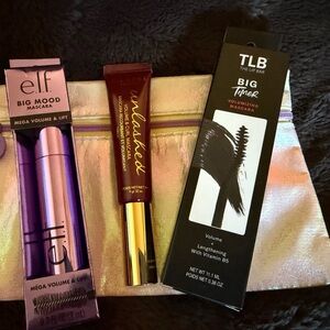 e.l.f., Wander Beauty, & TLB Mascara Trio in Black (NEW)